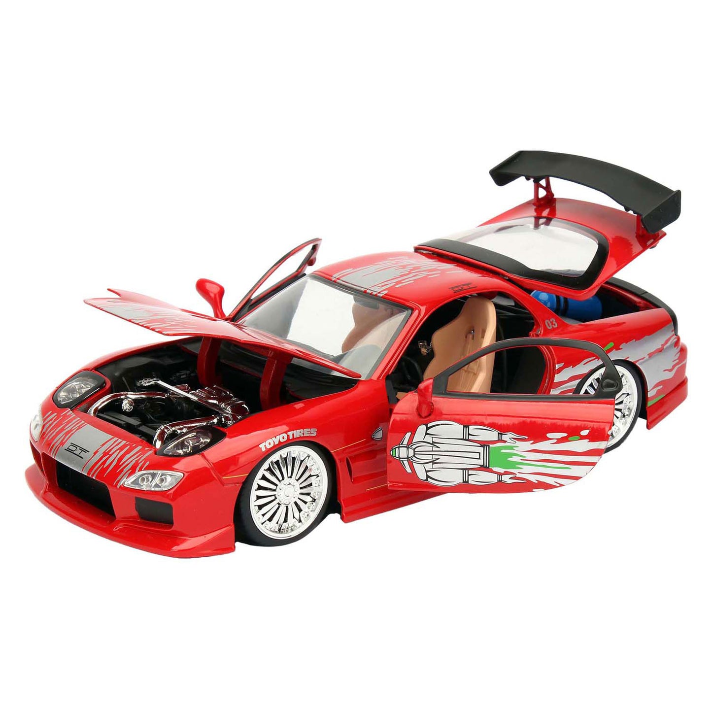 JADA fast furious 1993 mazda rx-7 1:24