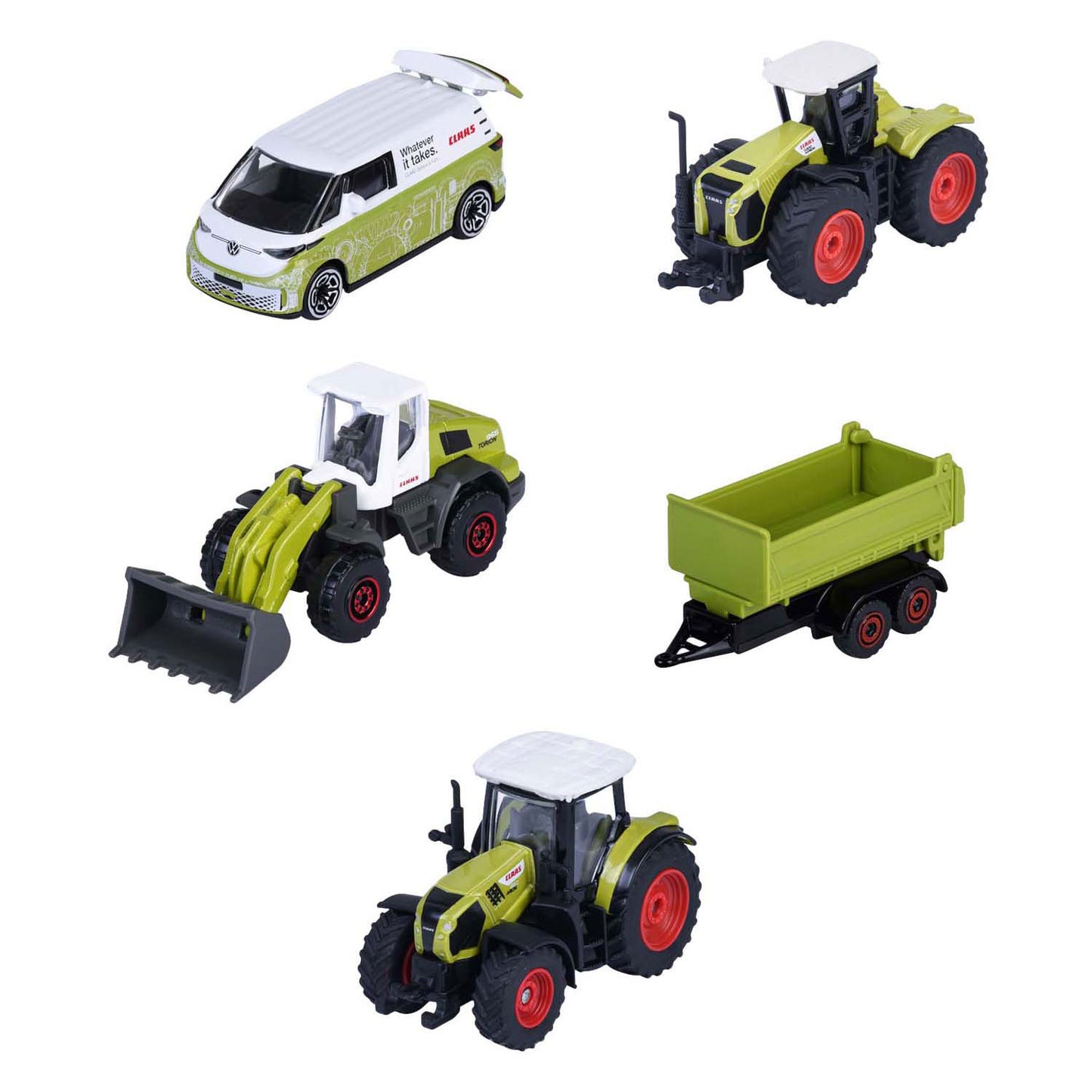 Majorette claas farm, 5dlg.