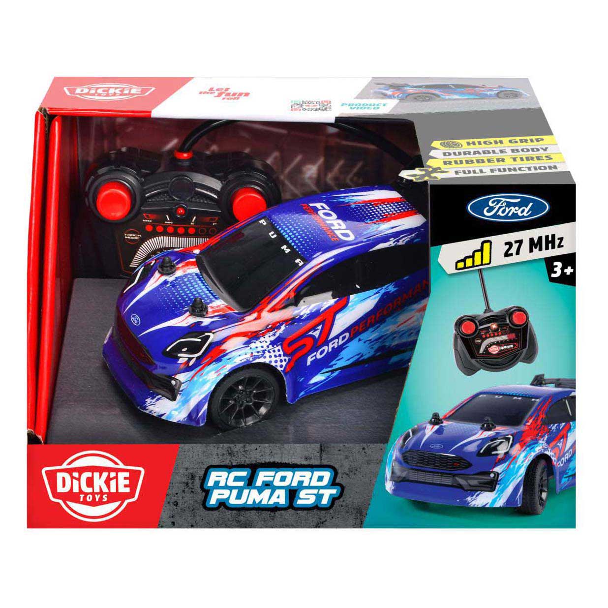Dickie Simba toys - rc ford puma st - 201102004