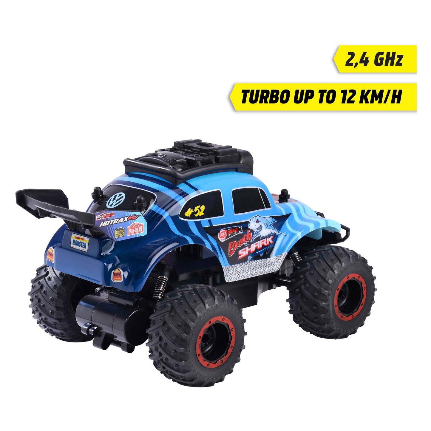Dickie rc volkswagen beetle monster bug, rtr