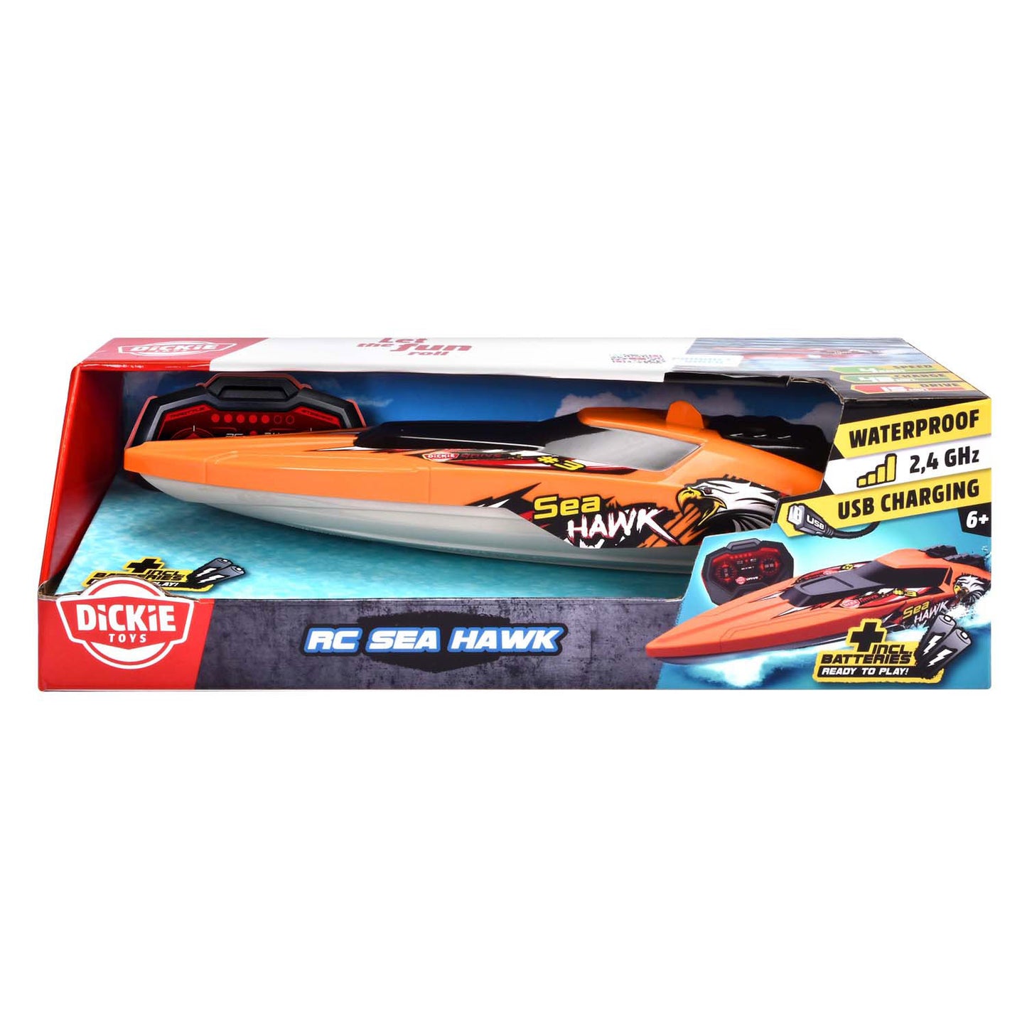 Dickie rc sea hawk, rtr