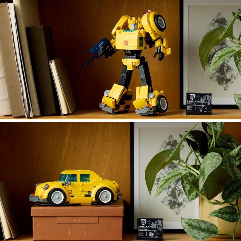 LEGO icons 10338 transformers bumblebee