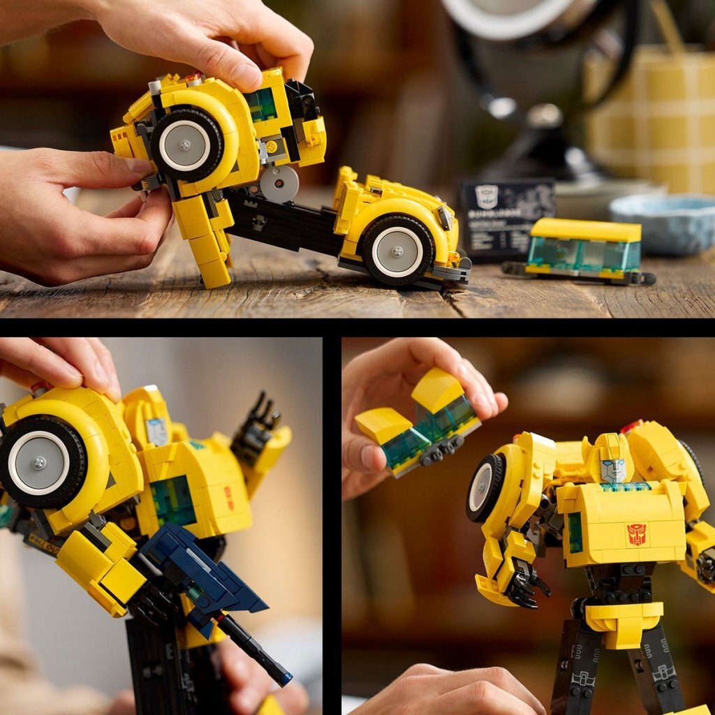 LEGO icons 10338 transformers bumblebee