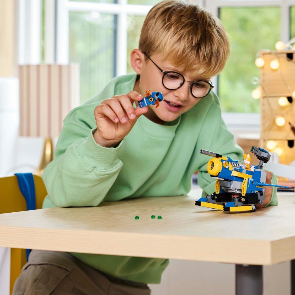LEGO sonic the hedgehog 77002 sonic cyclone vs metal sonic