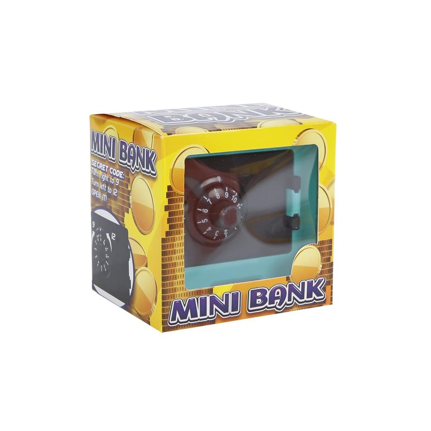 Geldkluis met geheime code 9cm
