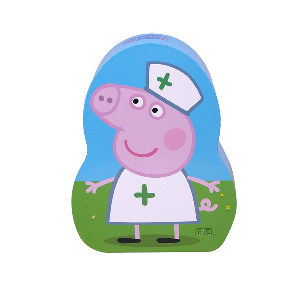 Puzzel Peppa Pig verpleegster. 24 stukje