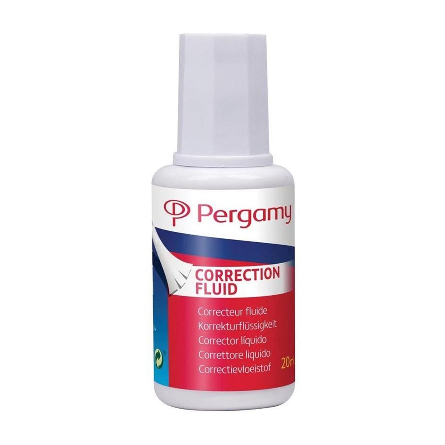 Pergamy Q-connect correctievloeistof 20ml 10st