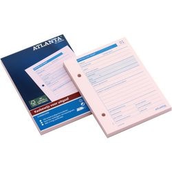 Kasbewijs uitgaven Djois A5406-034 10,5x14,8cm roze 1-voud
