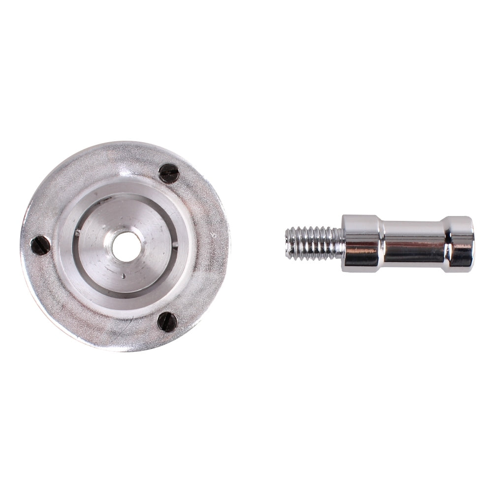 StudioKing spigot montage plaat 3 8” male