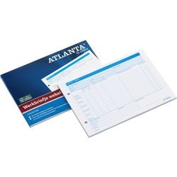 Werkbriefje wekelijks A5425-015 21x14,8cm enkelvoud 50 vel