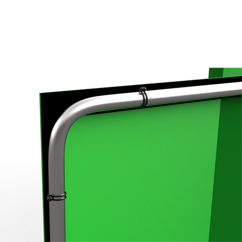 StudioKing panoramische achtergrond green screen fsf-240900pt 240x900cm