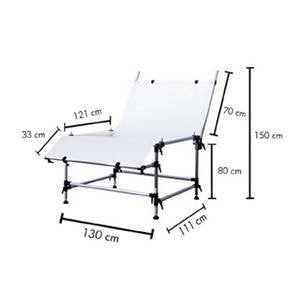 StudioKing opnametafel fst-13240 130x240 cm