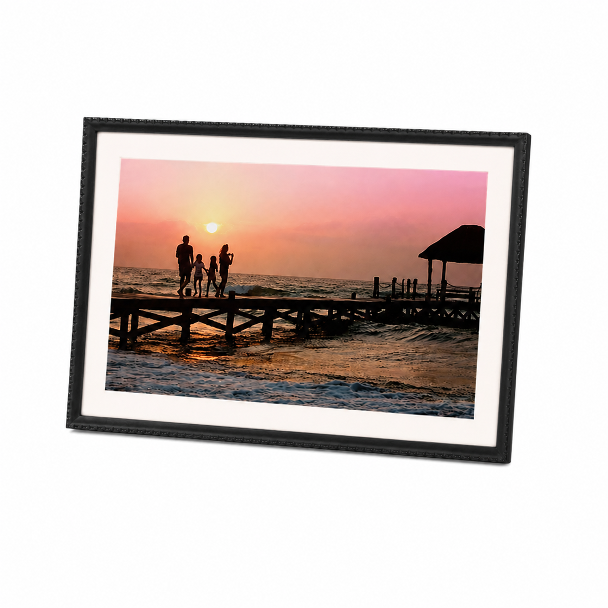 Benel Frameo digitale fotolijst hf-109t zwart 10.1 inch met frameglow