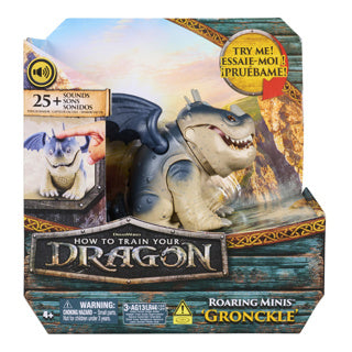 Dreamworks Dragons How to train your dragon mini interactive dragon gronkle