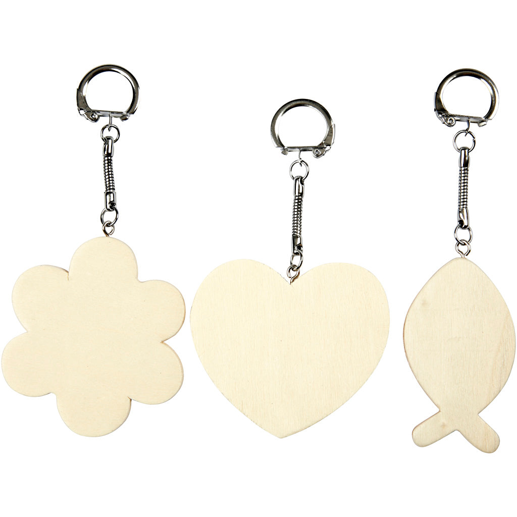 Creativ Company Https: www.cchobby.nl sleutelhanger-afm-6-7-cm-dikte-3-mm-3-stuk-1-doos