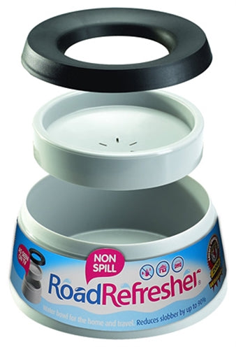 Road Refresher drinkbak voor onderweg grijs