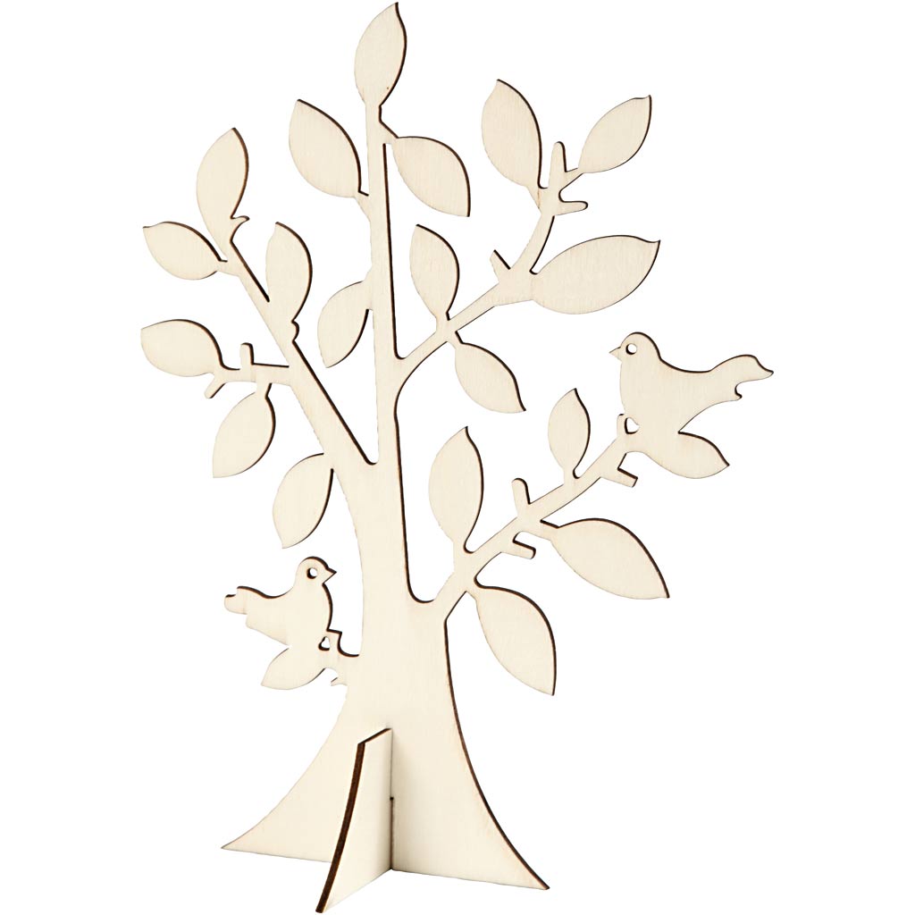 Creativ Company Https: www.cchobby.nl boom-h-24-cm-b-18-4-cm-dikte-0-4-cm-1-stuk