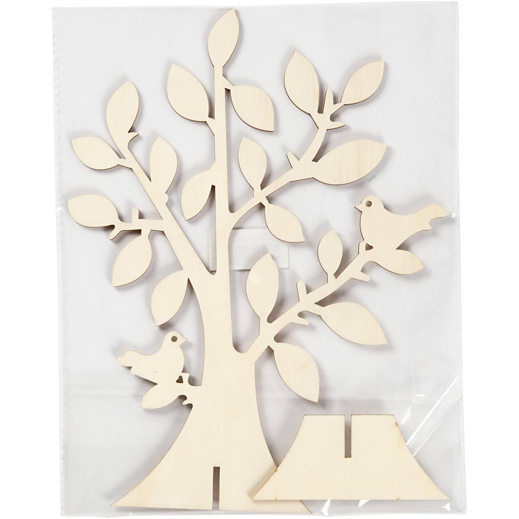 Creativ Company Https: www.cchobby.nl boom-h-24-cm-b-18-4-cm-dikte-0-4-cm-1-stuk
