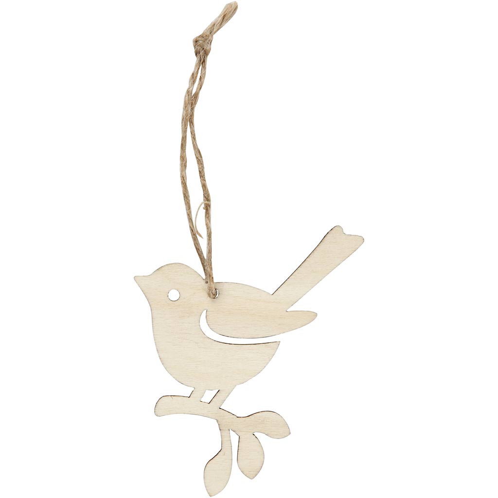 Creativ Company Https: www.cchobby.nl vogel-h-9-cm-b-6-5-cm-5-stuk-1-doos