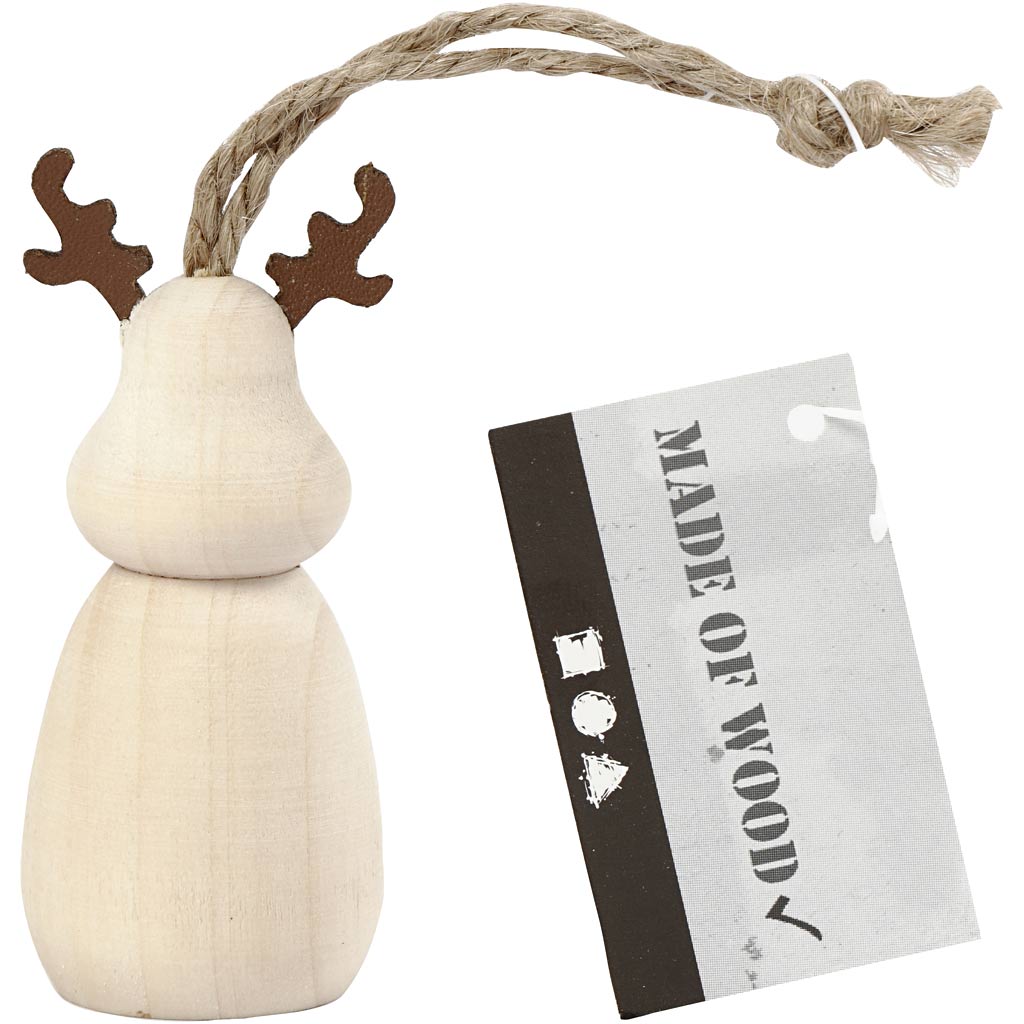 Creativ Company Https: www.cchobby.nl rendier-h-7-cm-d-3-cm-1-stuk