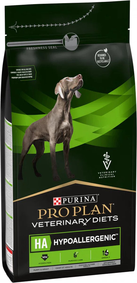 Purina Karma dla psa pro plan veterinary diets canine ha hypoallergenic 1.3 kg