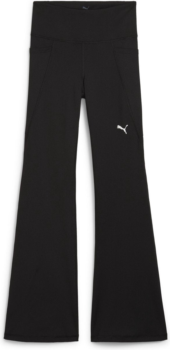 PUMA w tad essential hw bootcut pant dames sportbroek - black