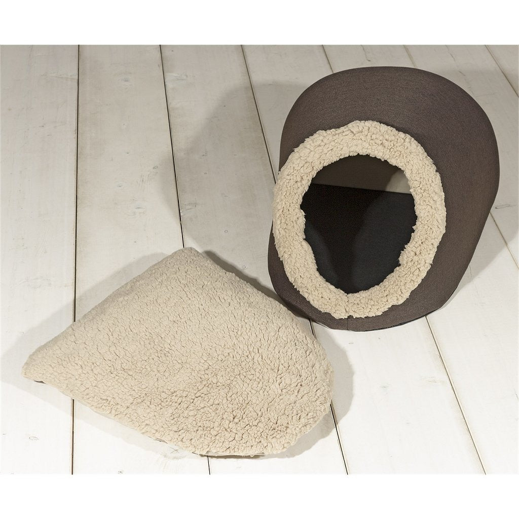 Sun Garden simba huisdieren hol 45x40x32cm antraciet grijs