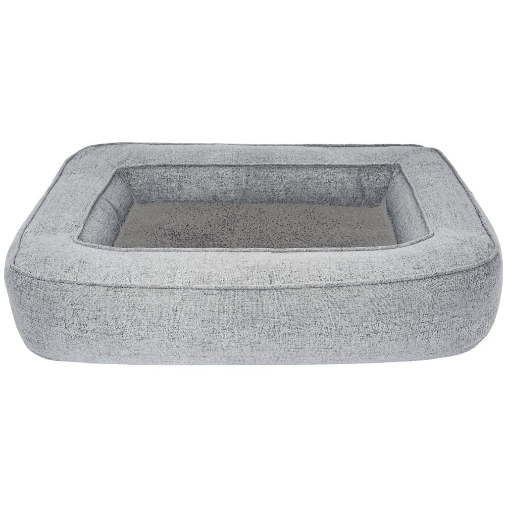 Sun Garden popey orthopedisch hondenkussen 80x55x17cm grijs gemeleerd