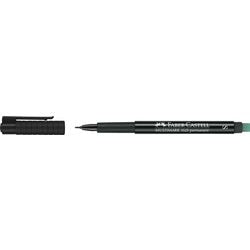 Permanente OHP marker Faber-Castell 0,4 mm zwart