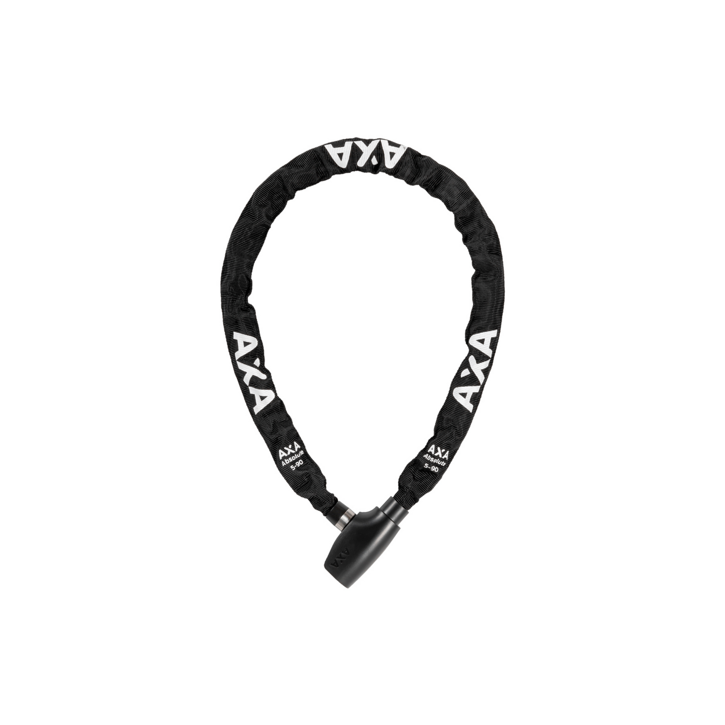 Axa Kettingslot absolute 5-90cm zwart