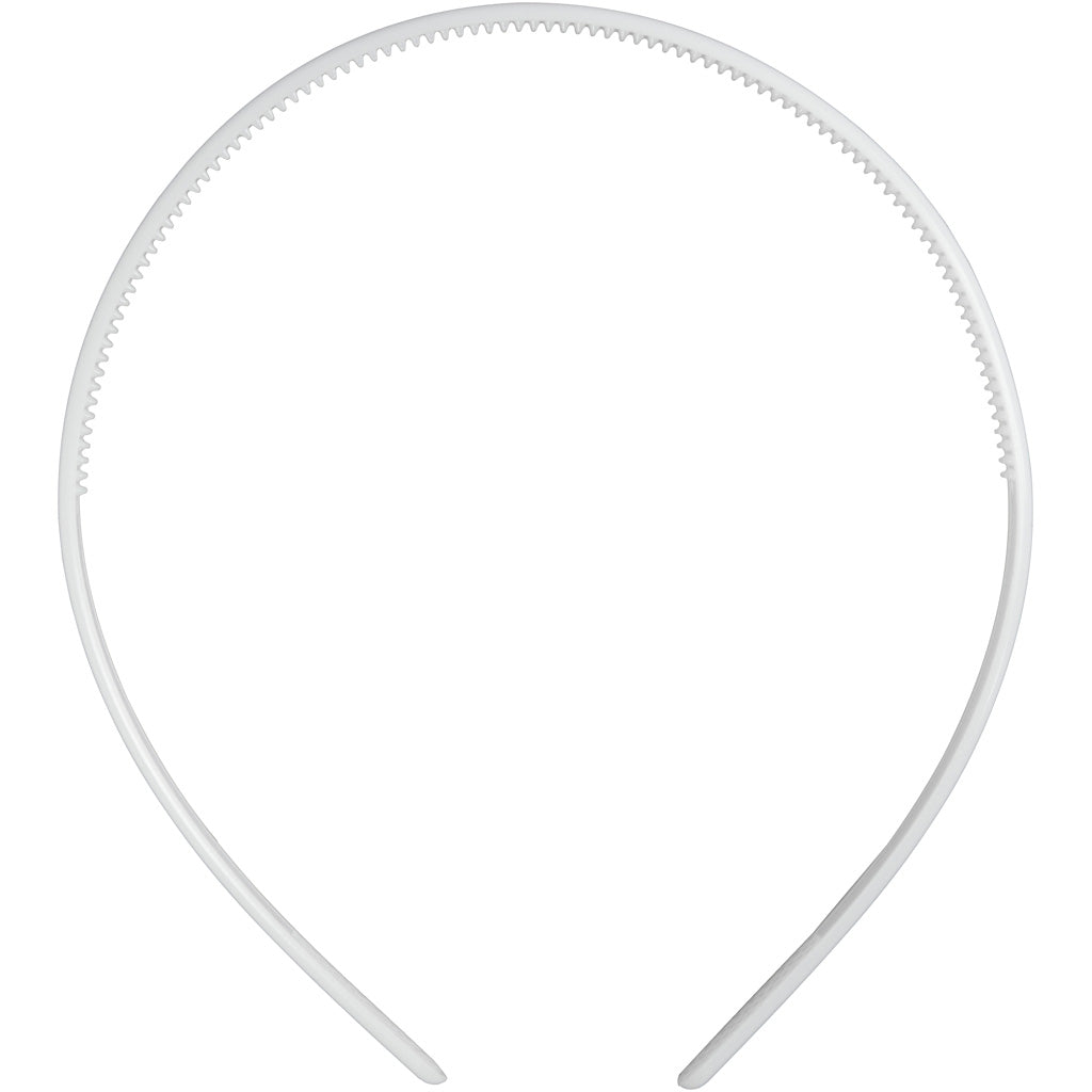 Creativ Company Https: www.cchobby.nl haarbanden-b-8-mm-wit-5-stuk-1-doos