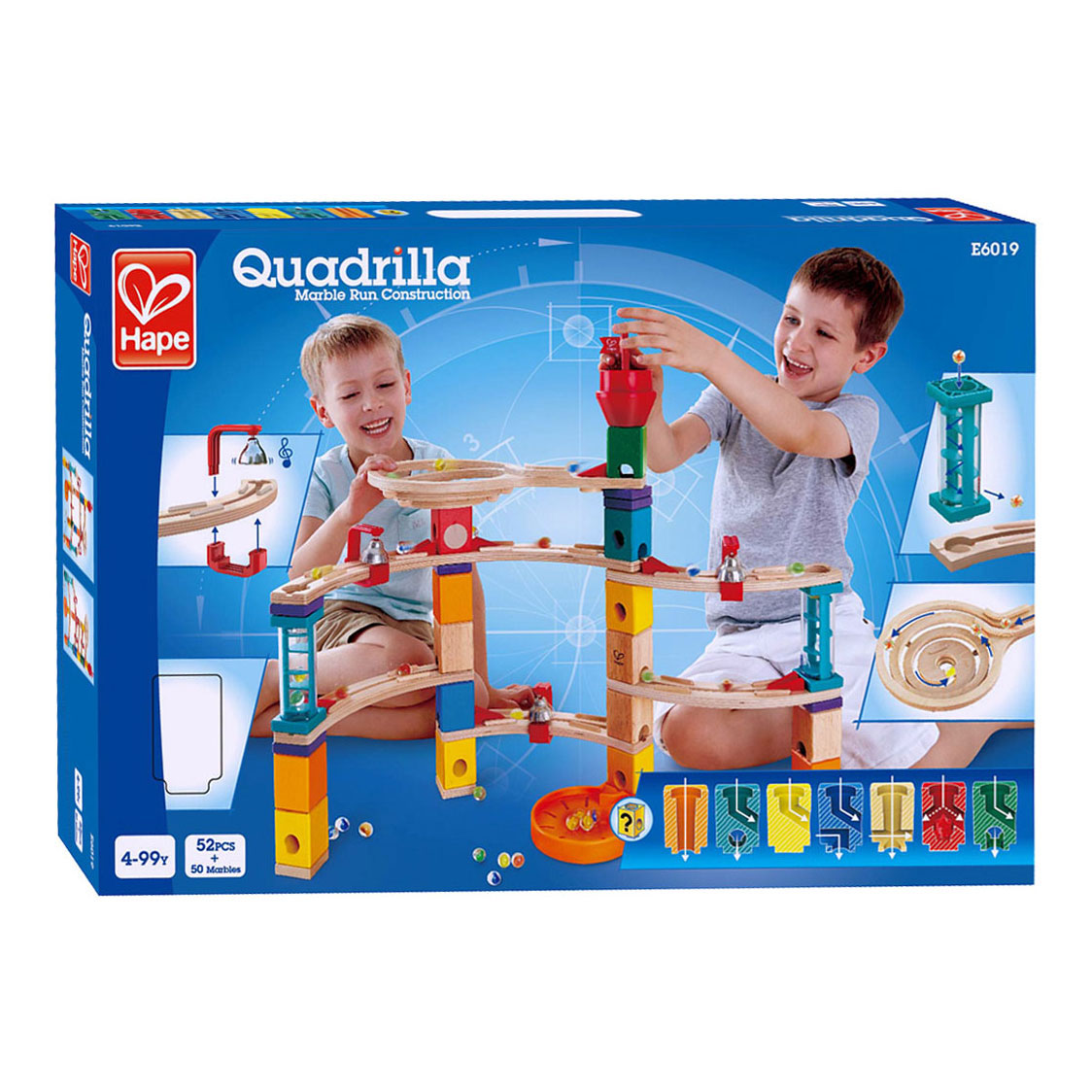 Hape Quadrilla castle escape knikkerbaan
