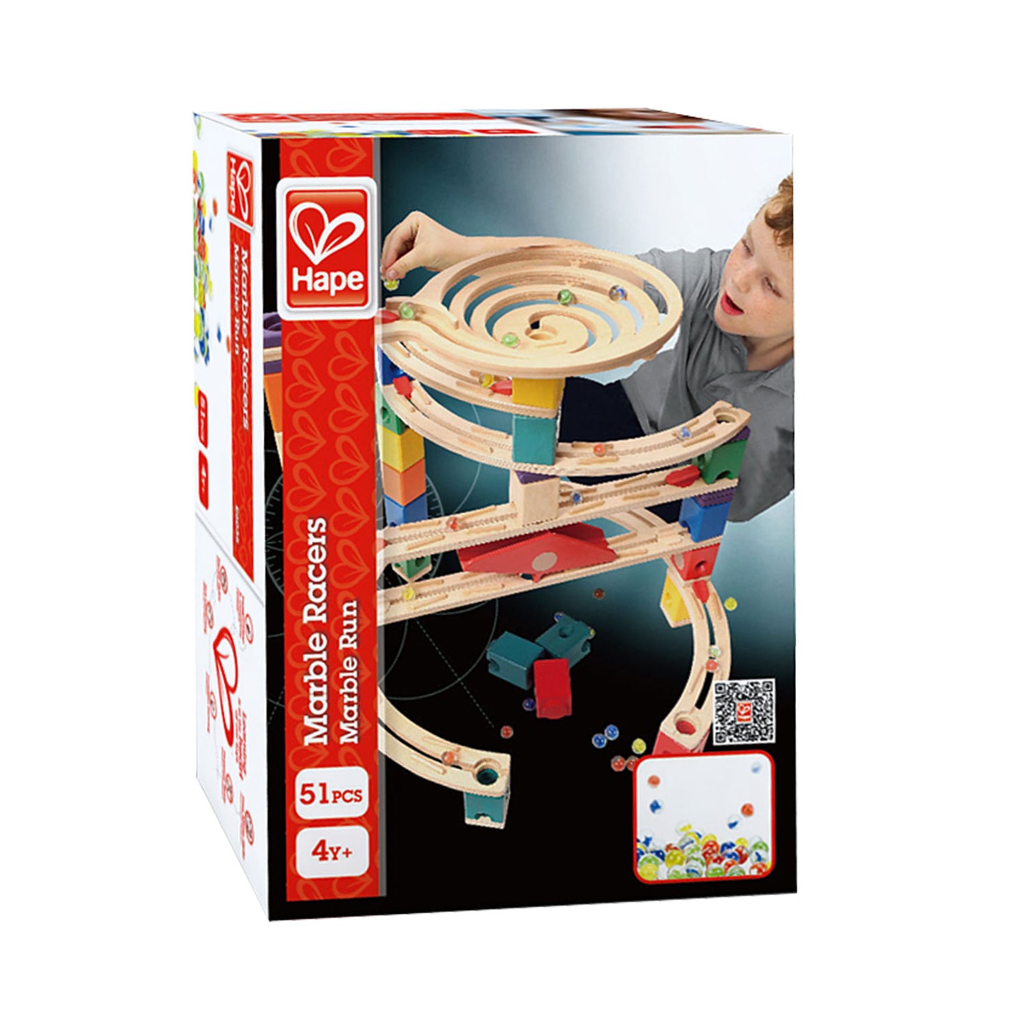 Hape Quadrilla knikkers