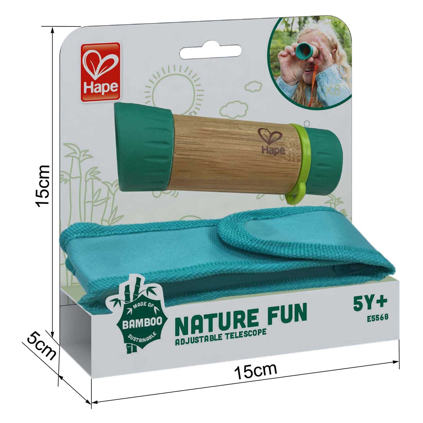 Hape Verstellbares teleskop