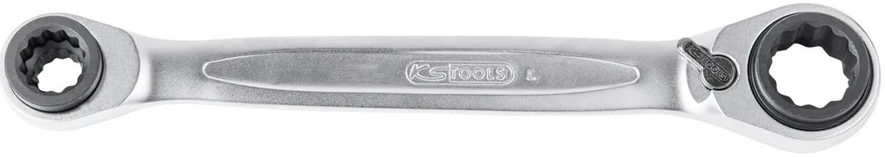 KS TOOLS ratschenschlüssel gearplus 4 in 1 ratchet ring spanner 4 in 1