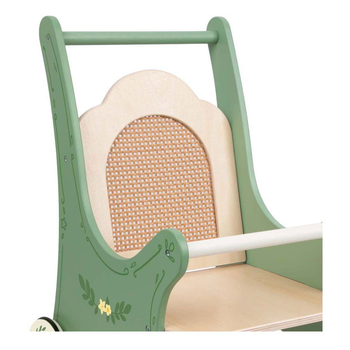 Classic World vintage houten poppenwagen