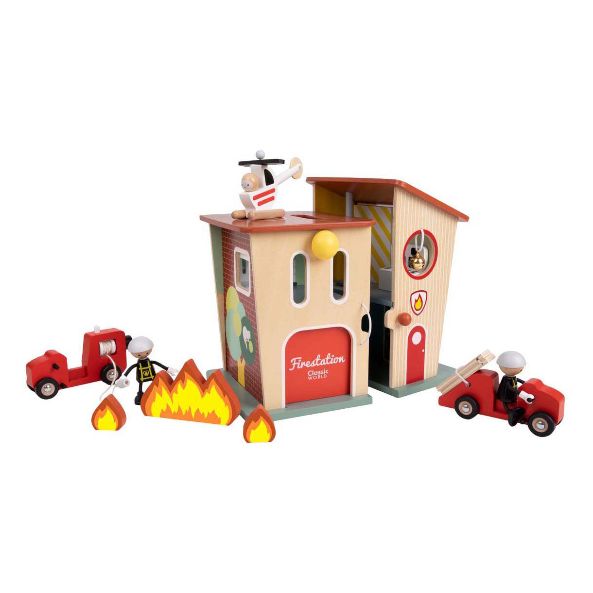 Classic World houten brandweerkazerne