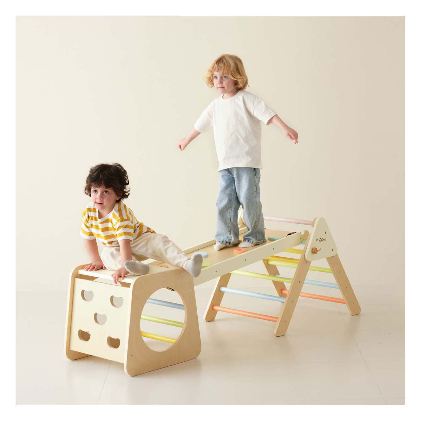 Classic World houten klimset opvouwbaar - 5-in-1