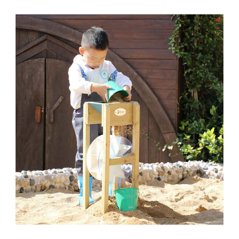 Classic World houten zand koker