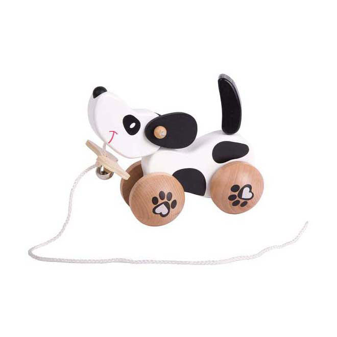 Classic World houten kwispel hondje