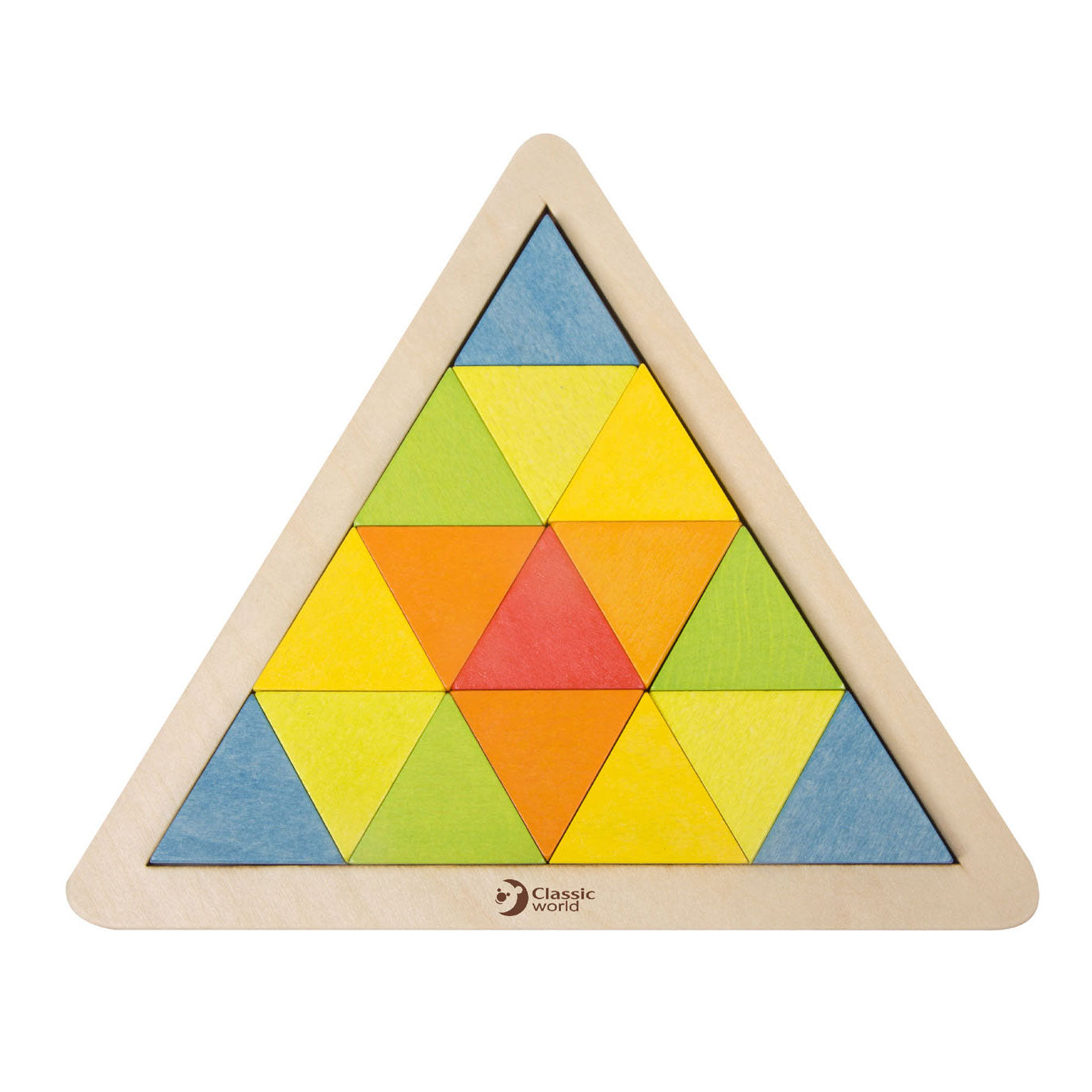 Classic World houten mozaïekpuzzel, 67st.
