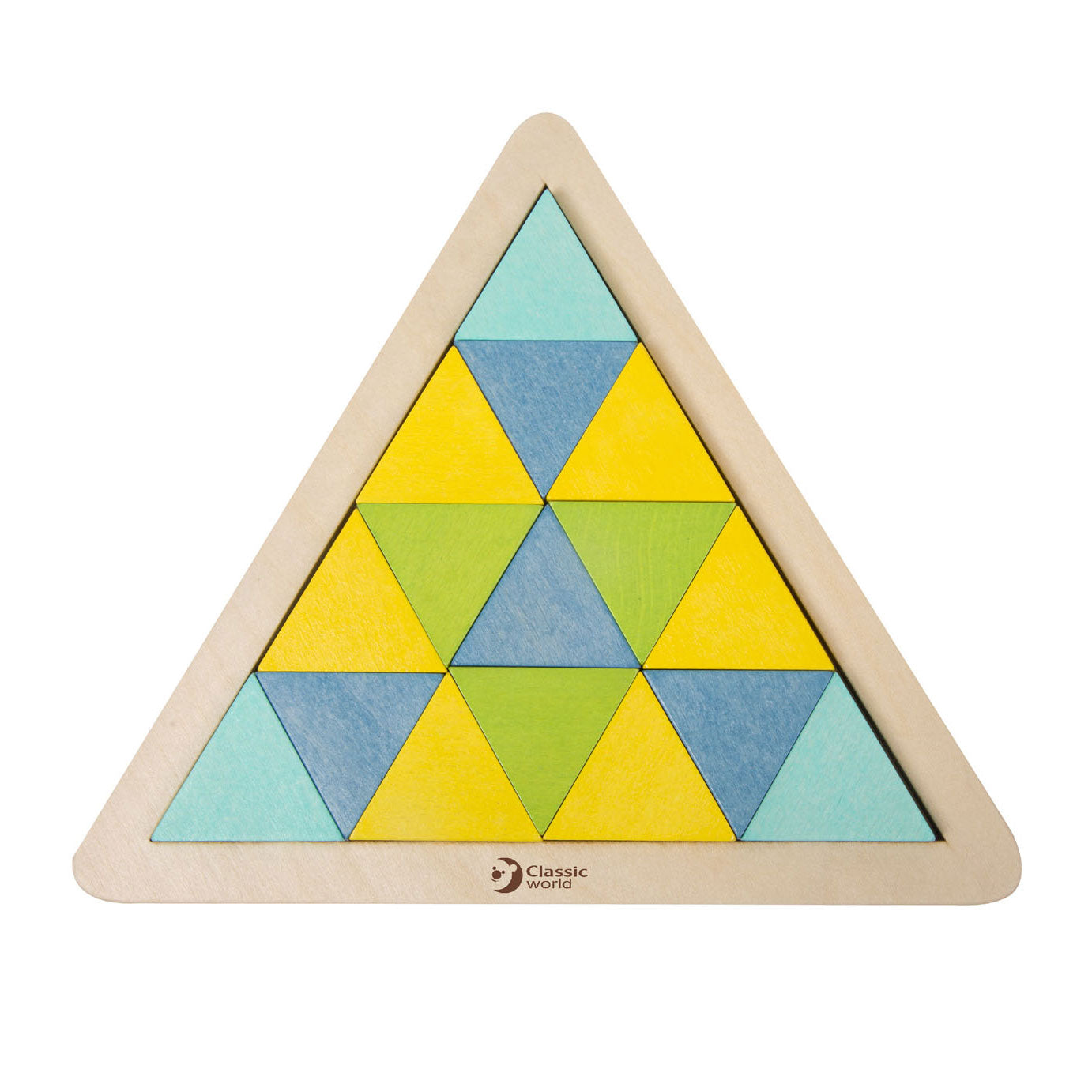 Classic World houten mozaïekpuzzel, 67st.