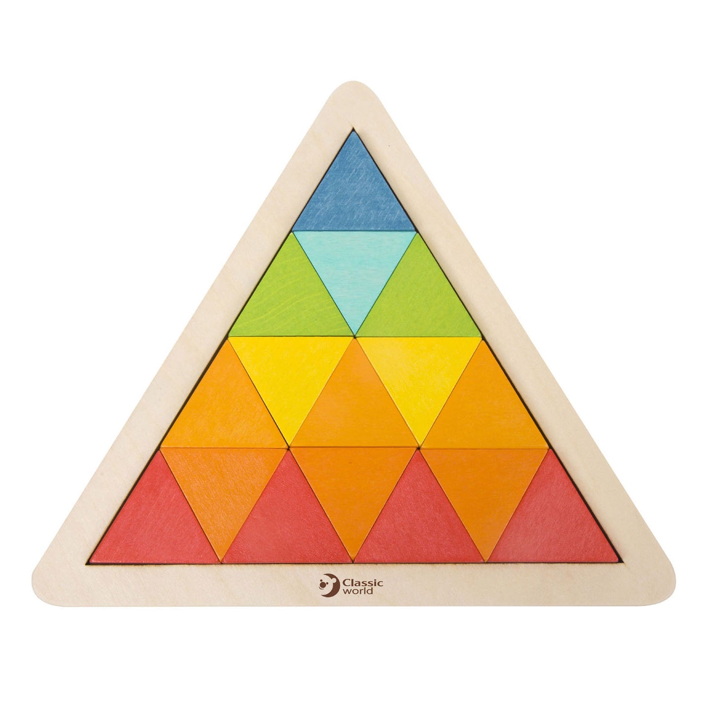 Classic World houten mozaïekpuzzel, 67st.