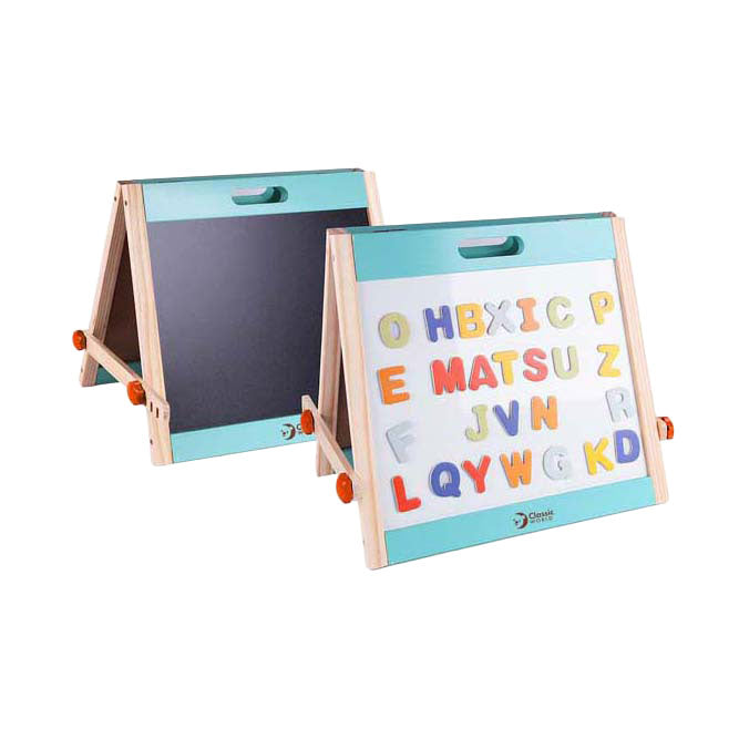 Classic World houten magneet- en krijtbord