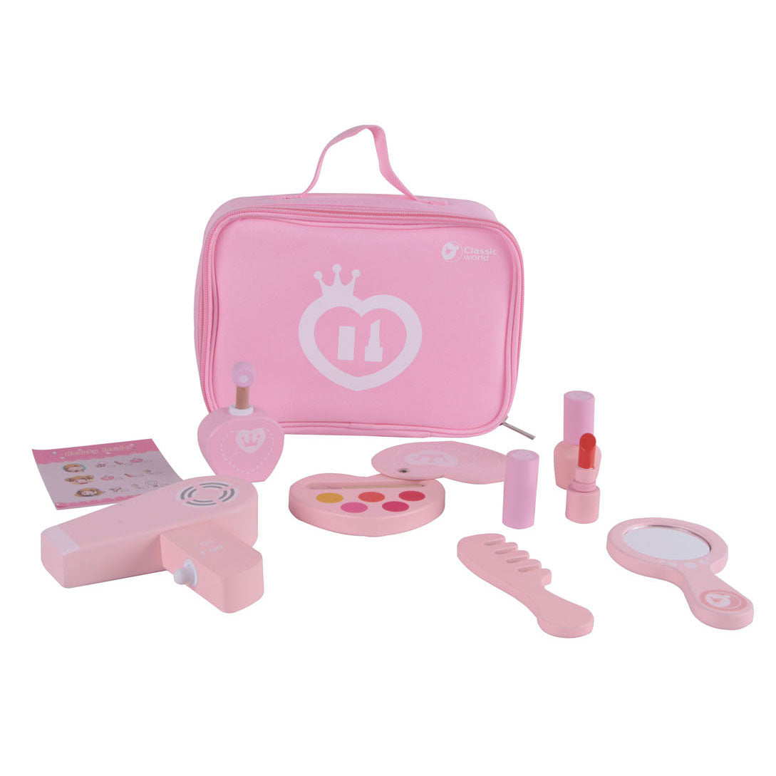 Classic World houten make-up set