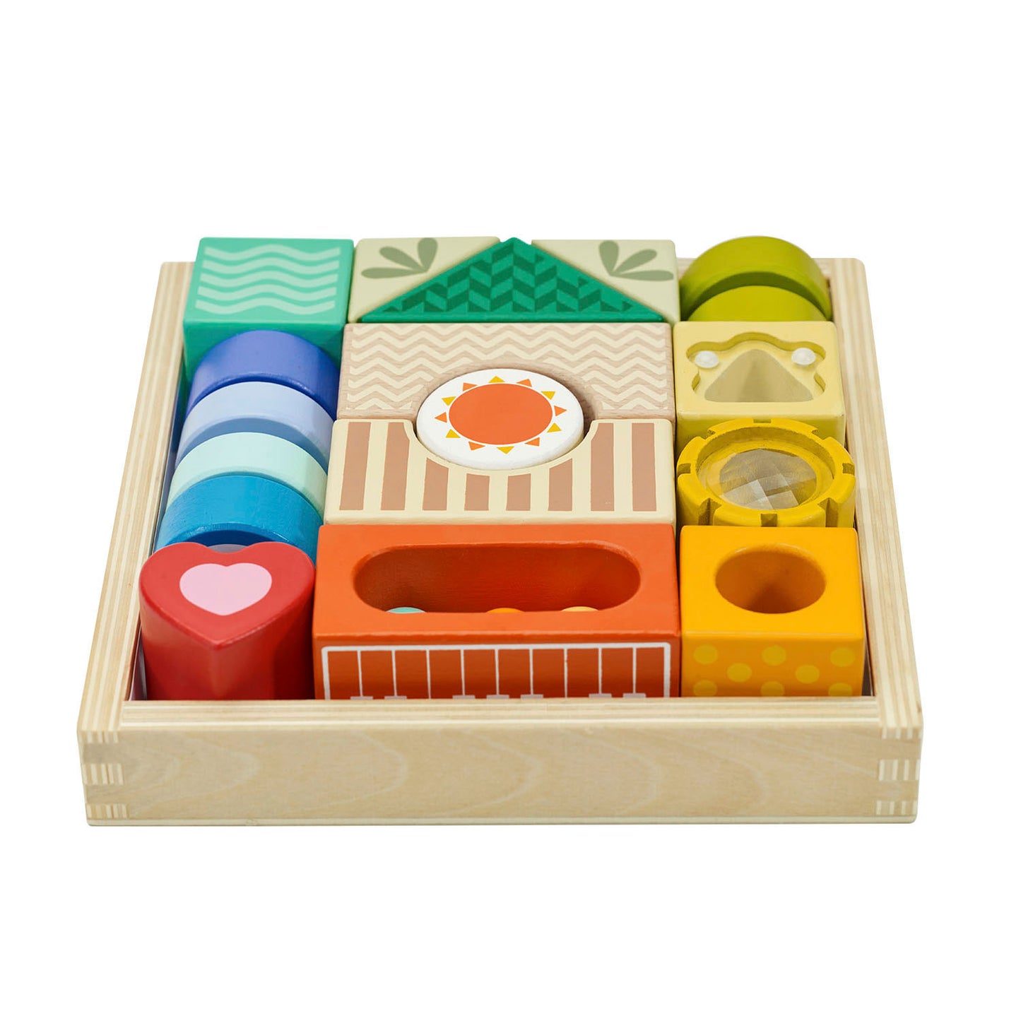 Classic World houten zintuigblokken