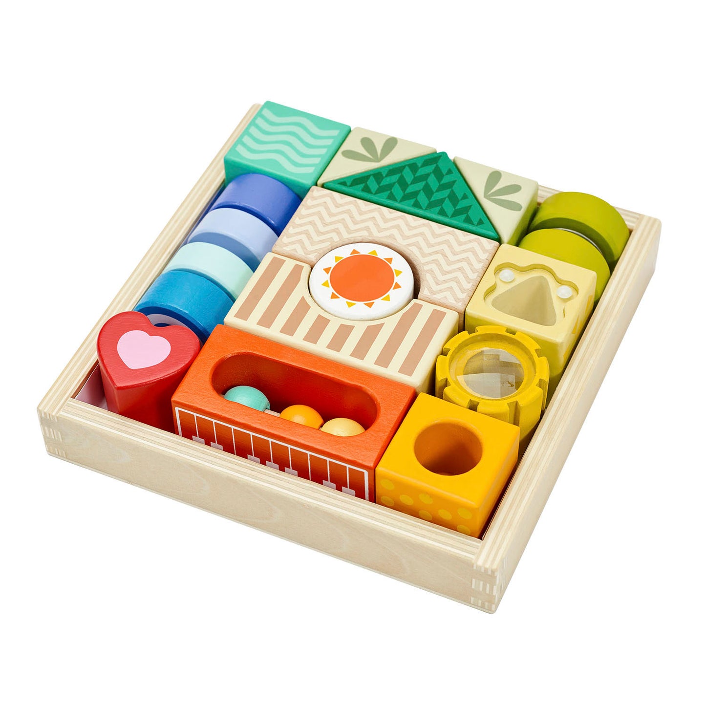 Classic World houten zintuigblokken