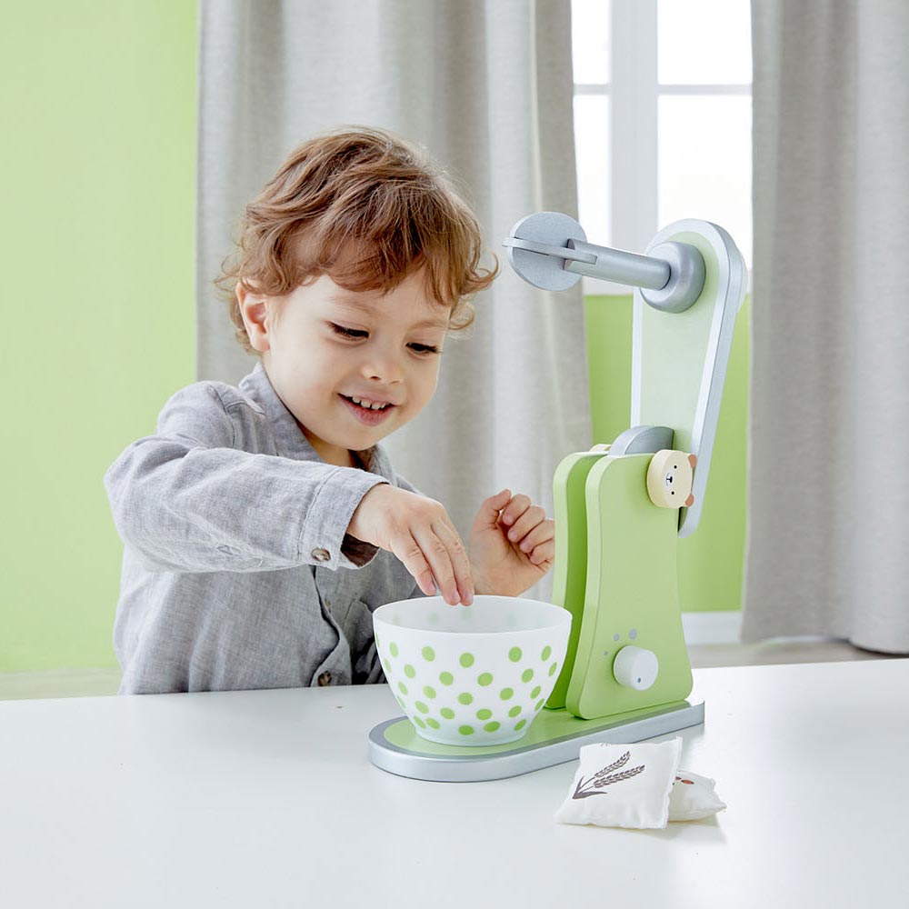 Classic World houten mixer, 4dlg