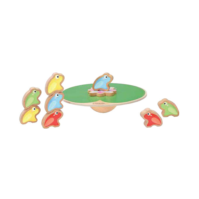 Classic World stapel waterlelie met kikkers