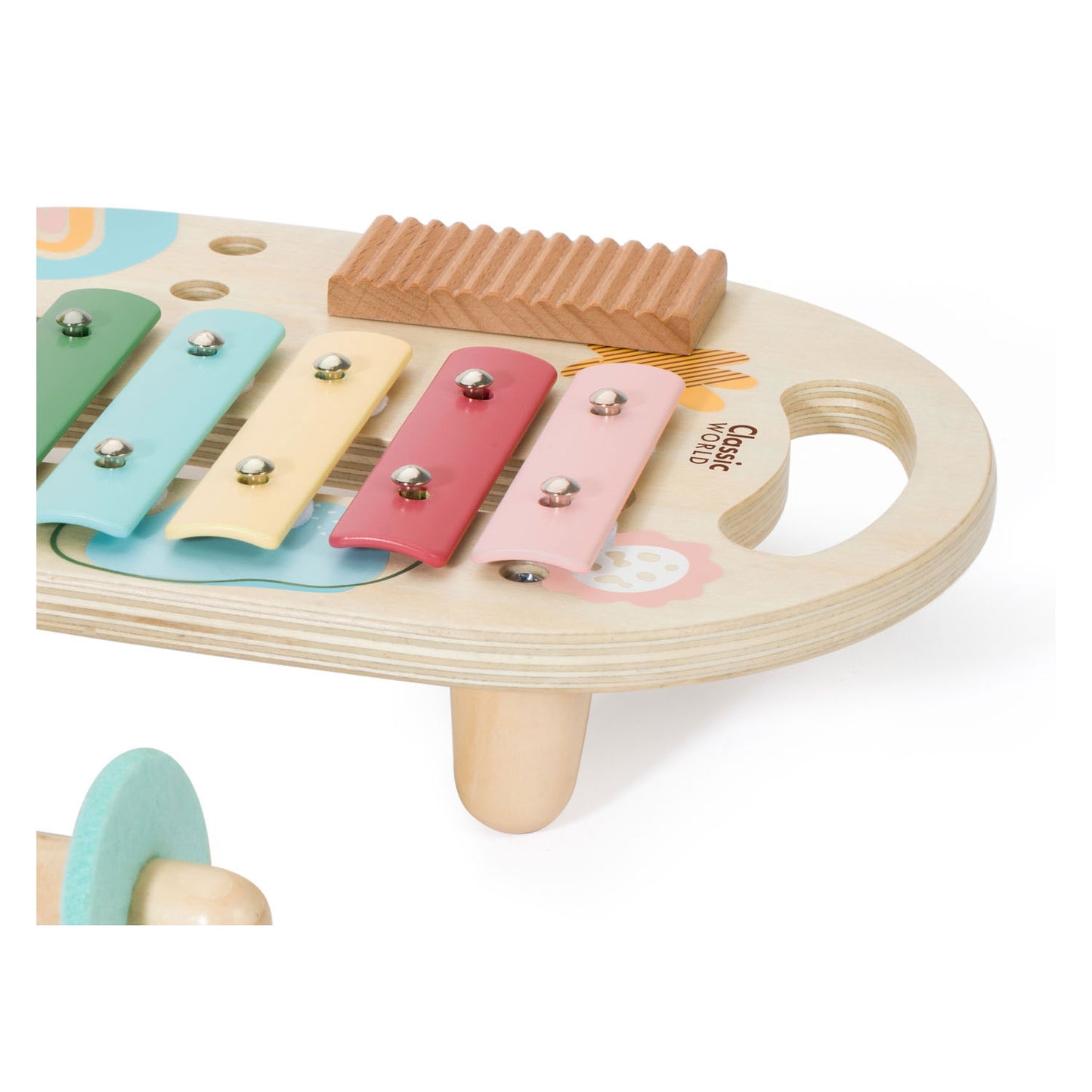 Classic World houten muziekinstrumenten set iris